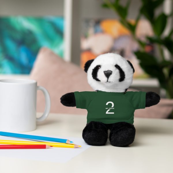 A Stuffed Animal with Tee My Jesus 2 Logo TM - Image 90