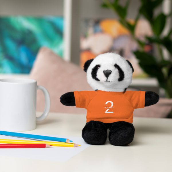 A Stuffed Animal with Tee My Jesus 2 Logo TM - Image 54