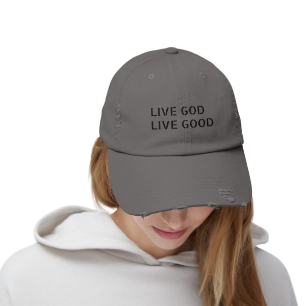A Hat Distressed LIVE GOD LIVE GOOD TM - Image 20