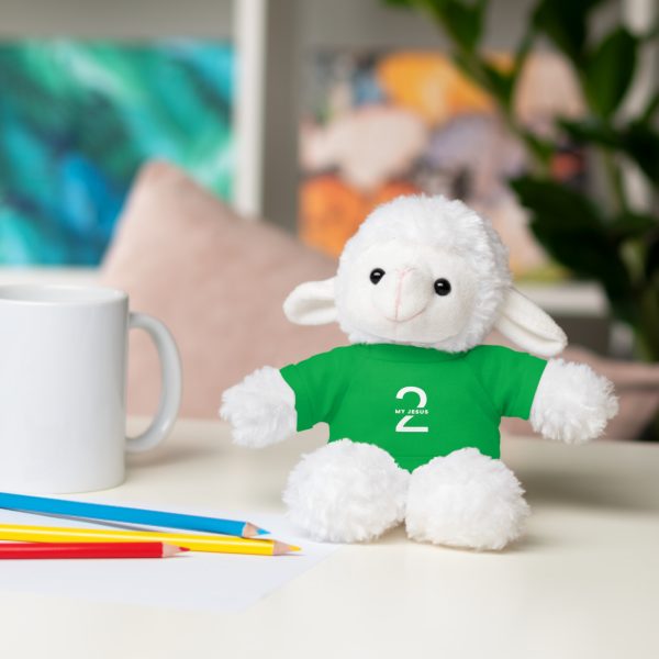 A Stuffed Animal with Tee My Jesus 2 Logo TM - Image 111