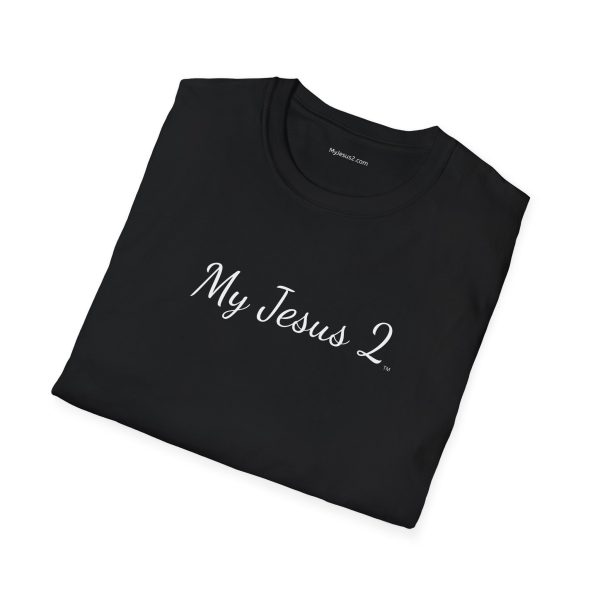 My Jesus 2 Unisex Softstyle T-Shirt White Letters TM - Image 2