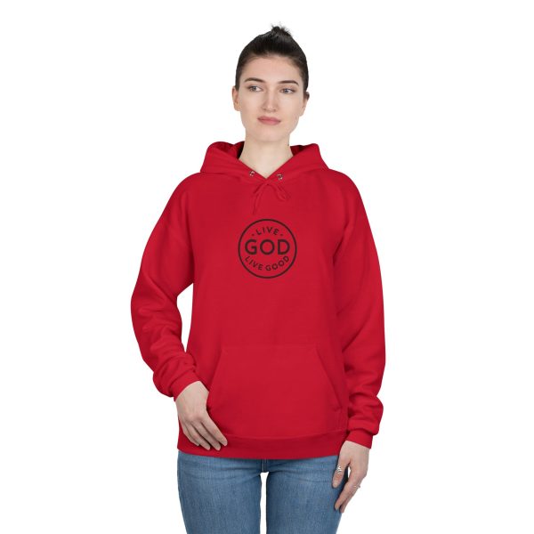 Unisex EcoSmart Pullover Hoodie Sweatshirt LIVE GOD LIVE GOOD TM - Image 38