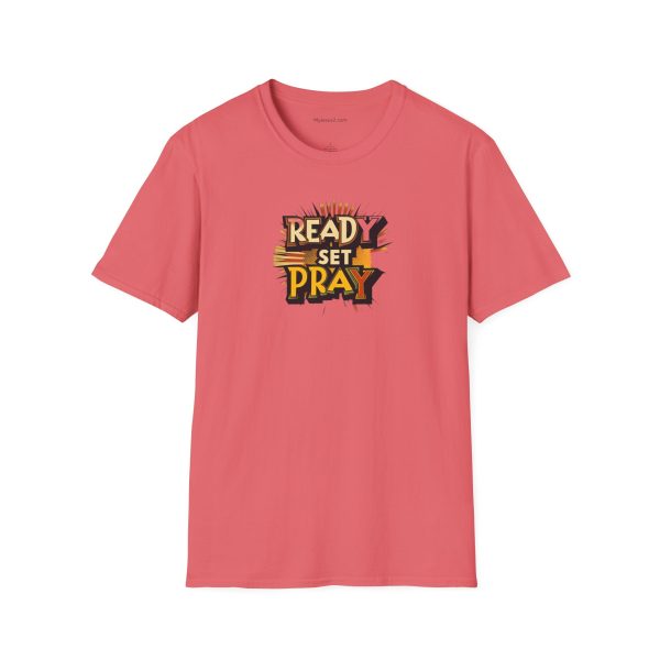 READY SET PRAY Unisex Softstyle T-Shirt TM - Image 7