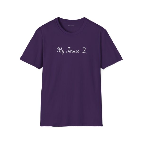 My Jesus 2 Unisex Softstyle T-Shirt White Letters TM - Image 19