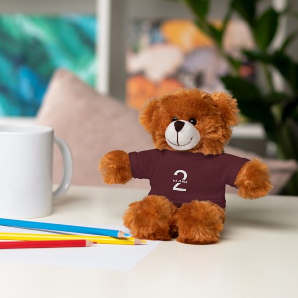 A Stuffed Animal with Tee My Jesus 2 Logo TM - Image 114