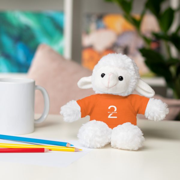 A Stuffed Animal with Tee My Jesus 2 Logo TM - Image 57
