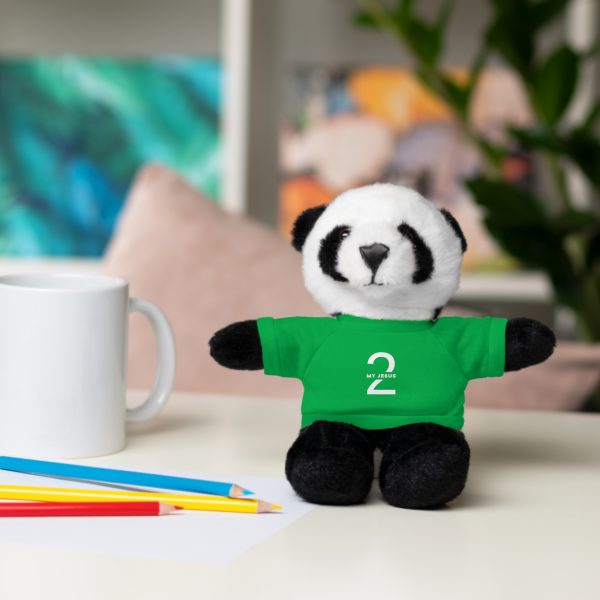 A Stuffed Animal with Tee My Jesus 2 Logo TM - Image 108