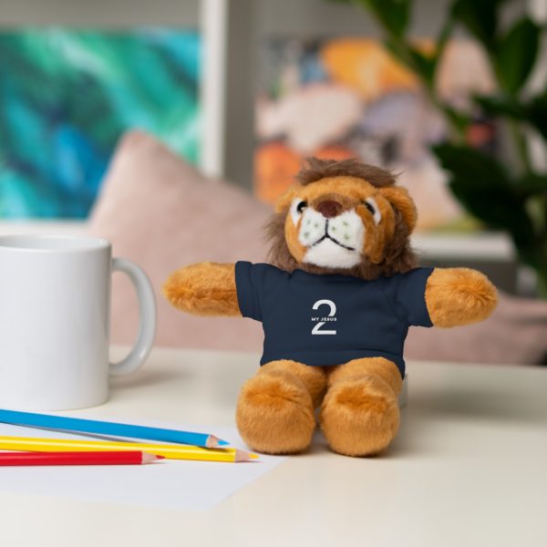 A Stuffed Animal with Tee My Jesus 2 Logo TM - Image 138