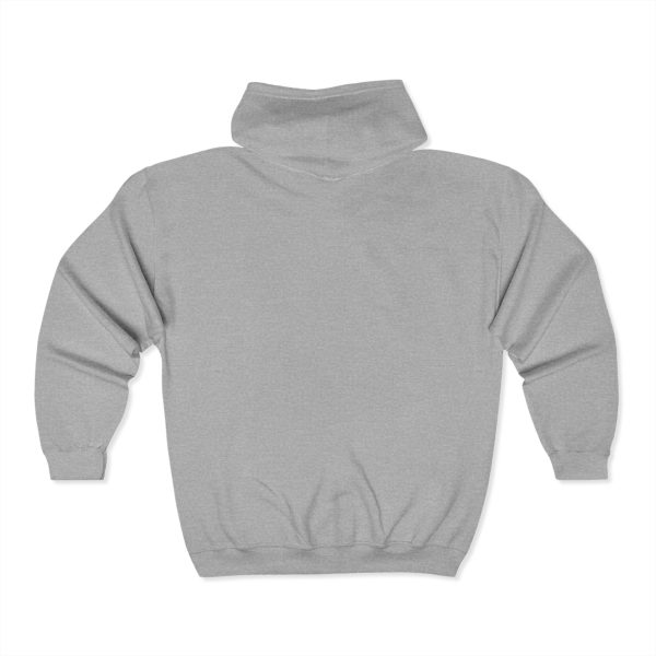 Unisex Blend Heavy Full Zip Hooded Sweatshirt LIVE GOD LIVE GOOD TM - Image 6