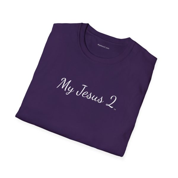 My Jesus 2 Unisex Softstyle T-Shirt White Letters TM - Image 20
