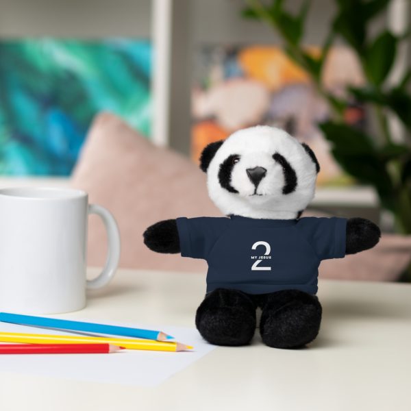 A Stuffed Animal with Tee My Jesus 2 Logo TM - Image 141