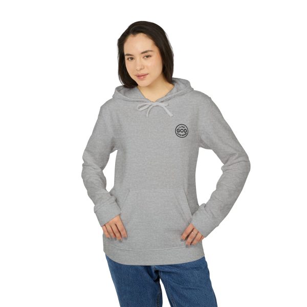 Unisex adidas Fleece Hoodie LIVE GOD LIVE GOOD TM - Image 3
