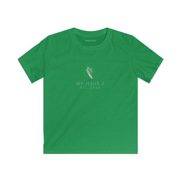 Kids Softstyle Tee My Jesus 2 TM - Image 2
