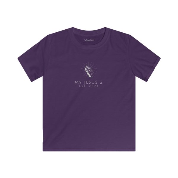Kids Softstyle Tee My Jesus 2 TM - Image 6