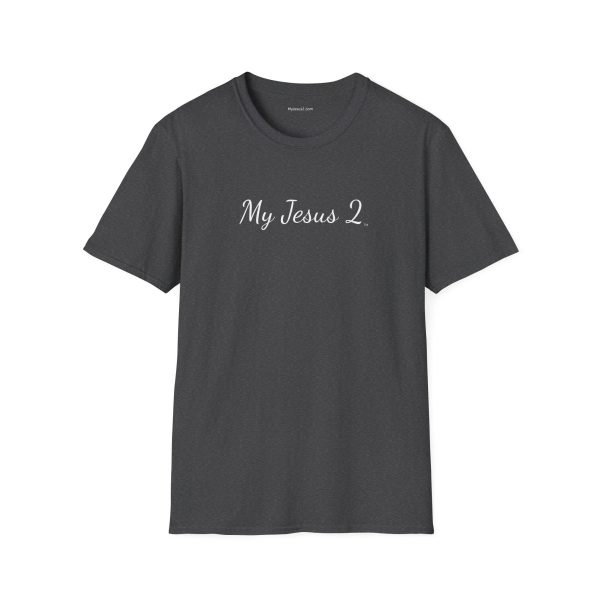 My Jesus 2 Unisex Softstyle T-Shirt White Letters TM - Image 9