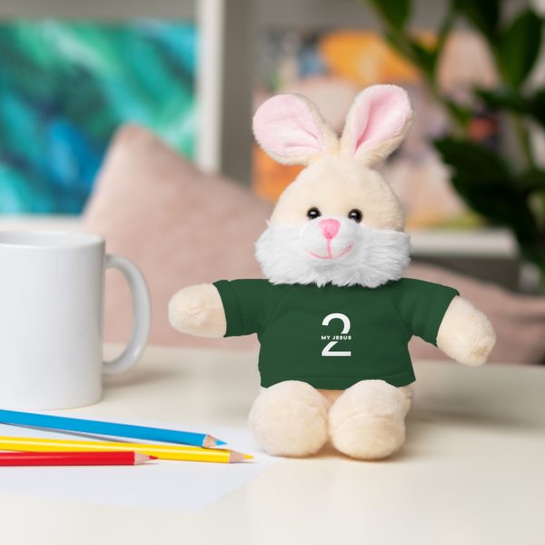A Stuffed Animal with Tee My Jesus 2 Logo TM - Image 81