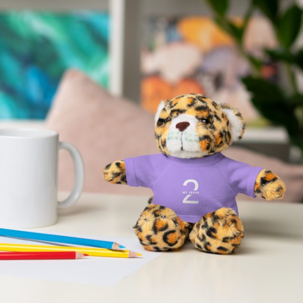 A Stuffed Animal with Tee My Jesus 2 Logo TM - Image 12