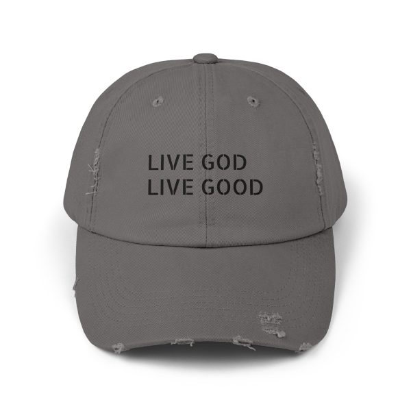 A Hat Distressed LIVE GOD LIVE GOOD TM - Image 17