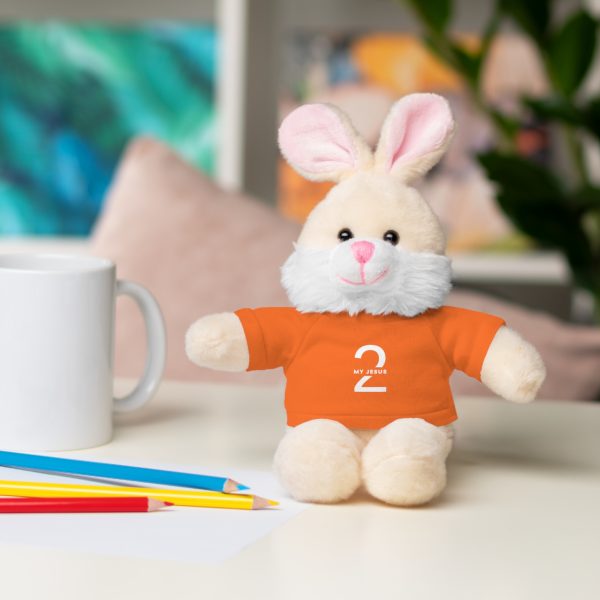 A Stuffed Animal with Tee My Jesus 2 Logo TM - Image 45