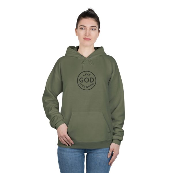 Unisex EcoSmart Pullover Hoodie Sweatshirt LIVE GOD LIVE GOOD TM - Image 23