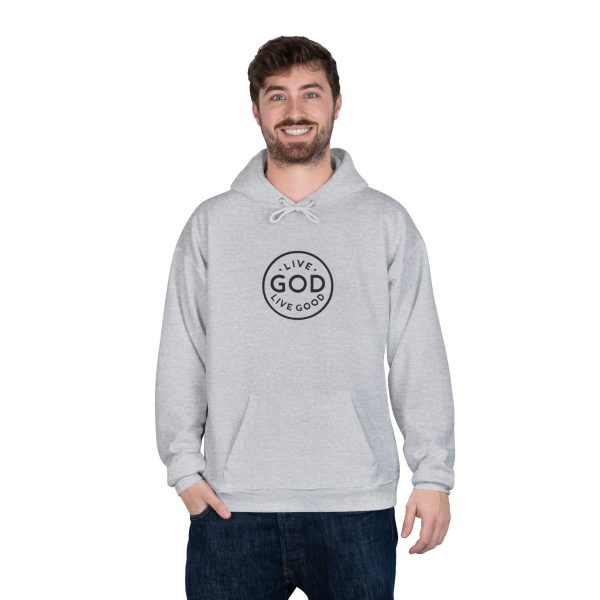 Unisex EcoSmart Pullover Hoodie Sweatshirt LIVE GOD LIVE GOOD TM - Image 9