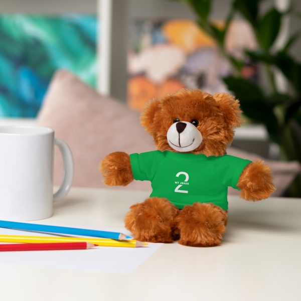 A Stuffed Animal with Tee My Jesus 2 Logo TM - Image 96