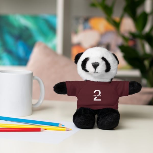 A Stuffed Animal with Tee My Jesus 2 Logo TM - Image 123