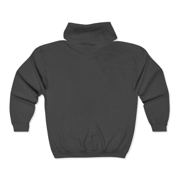 Unisex Blend Heavy Full Zip Hooded Sweatshirt LIVE GOD LIVE GOOD TM - Image 2