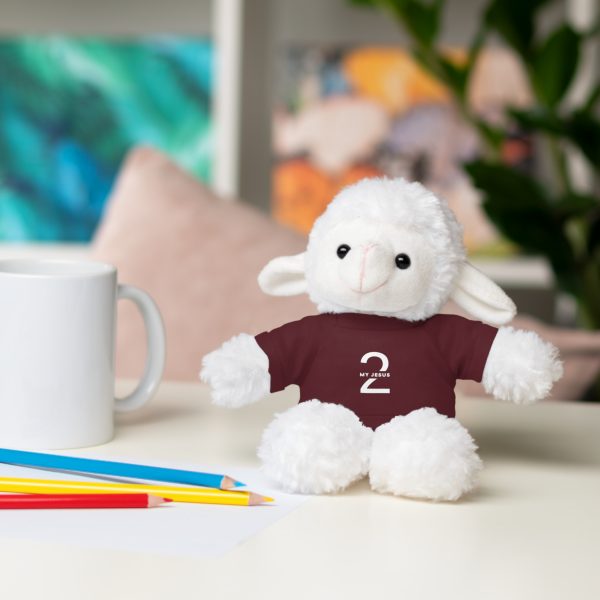 A Stuffed Animal with Tee My Jesus 2 Logo TM - Image 126