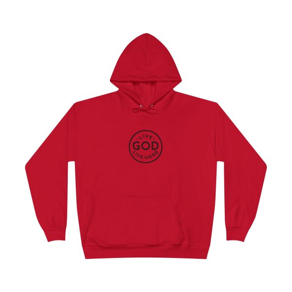 Unisex EcoSmart Pullover Hoodie Sweatshirt LIVE GOD LIVE GOOD TM - Image 37