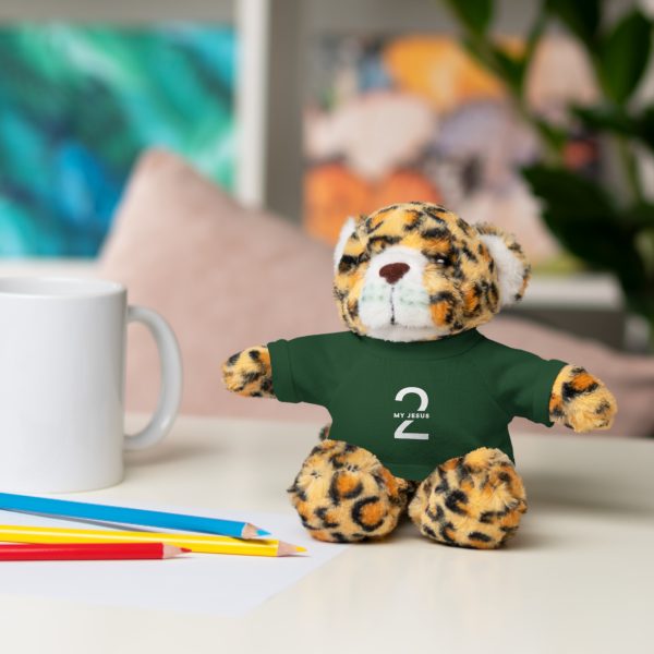 A Stuffed Animal with Tee My Jesus 2 Logo TM - Image 84