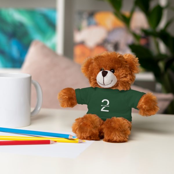 A Stuffed Animal with Tee My Jesus 2 Logo TM - Image 78