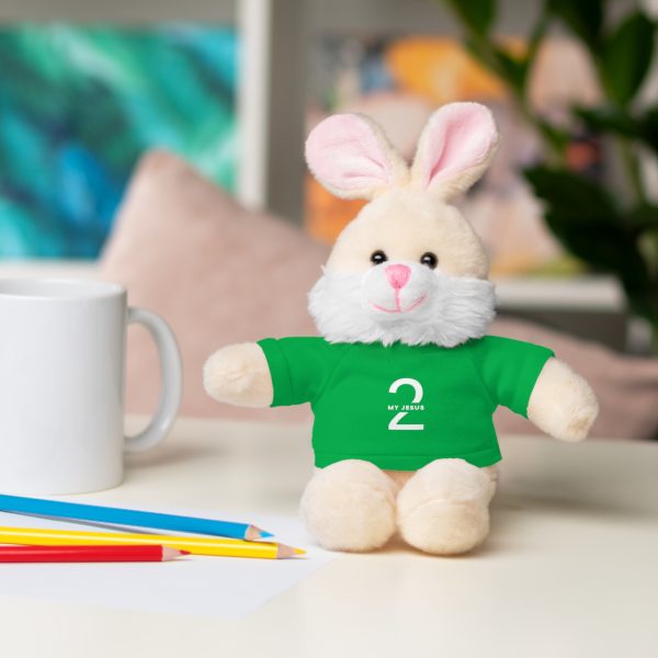 A Stuffed Animal with Tee My Jesus 2 Logo TM - Image 99
