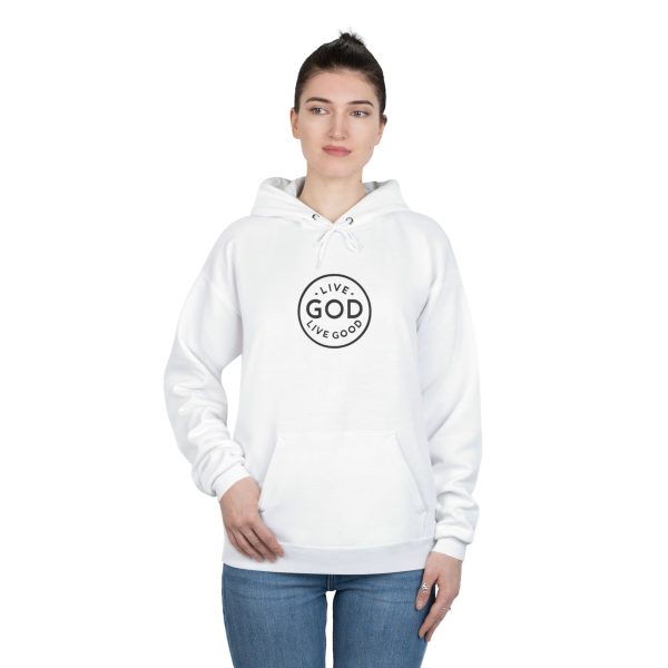 Unisex EcoSmart Pullover Hoodie Sweatshirt LIVE GOD LIVE GOOD TM - Image 5