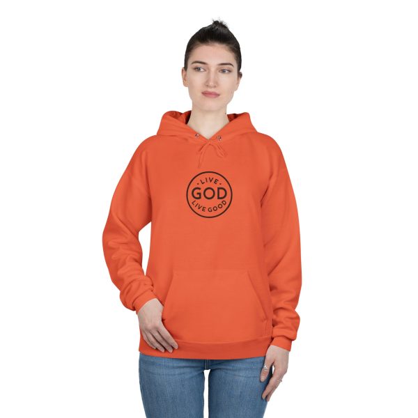 Unisex EcoSmart Pullover Hoodie Sweatshirt LIVE GOD LIVE GOOD TM - Image 17