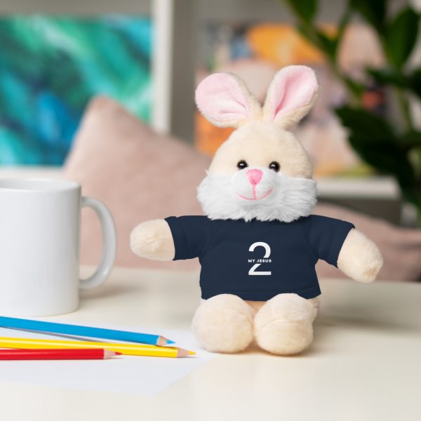 A Stuffed Animal with Tee My Jesus 2 Logo TM - Image 132