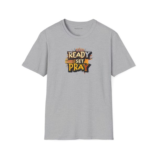 READY SET PRAY Unisex Softstyle T-Shirt TM - Image 9