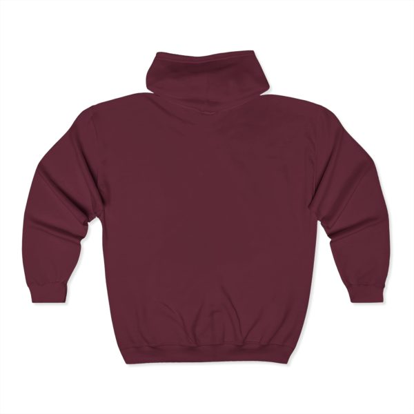 Unisex Blend Heavy Full Zip Hooded Sweatshirt LIVE GOD LIVE GOOD TM - Image 8