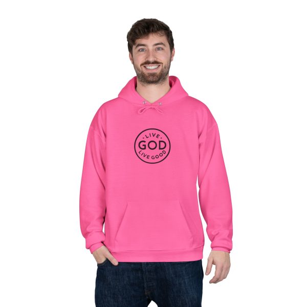 Unisex EcoSmart Pullover Hoodie Sweatshirt LIVE GOD LIVE GOOD TM - Image 36