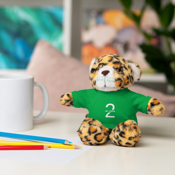 A Stuffed Animal with Tee My Jesus 2 Logo TM - Image 102