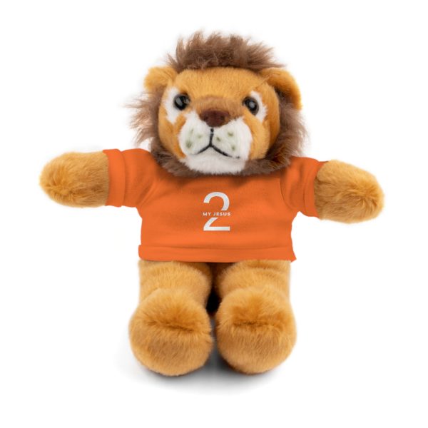 A Stuffed Animal with Tee My Jesus 2 Logo TM - Image 49