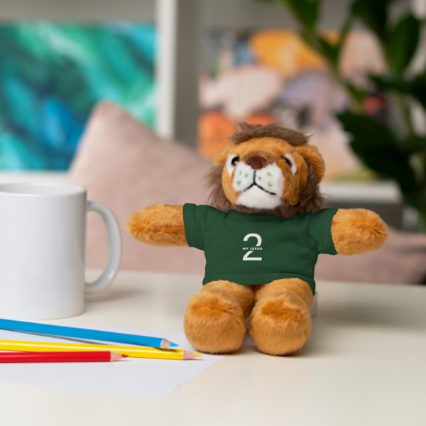 A Stuffed Animal with Tee My Jesus 2 Logo TM - Image 87