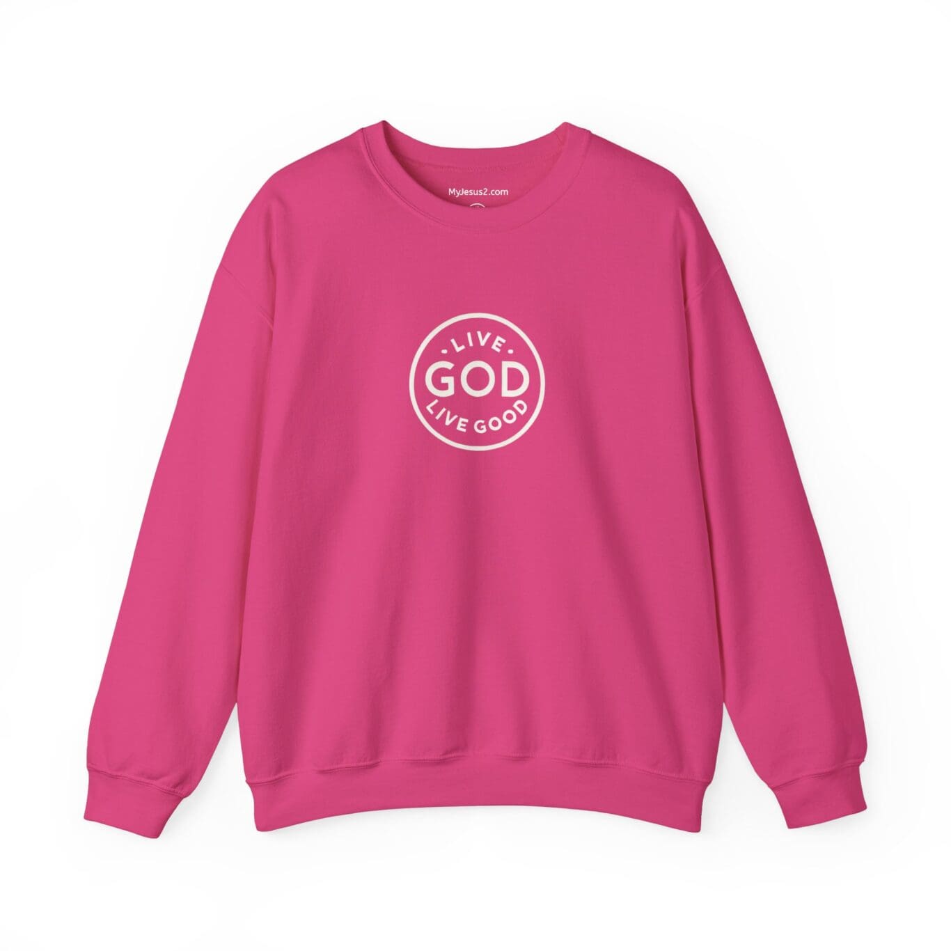 Unisex Heavy Blend Crewneck Sweatshirt LIVE GOD LIVE GOOD TM - Image 33