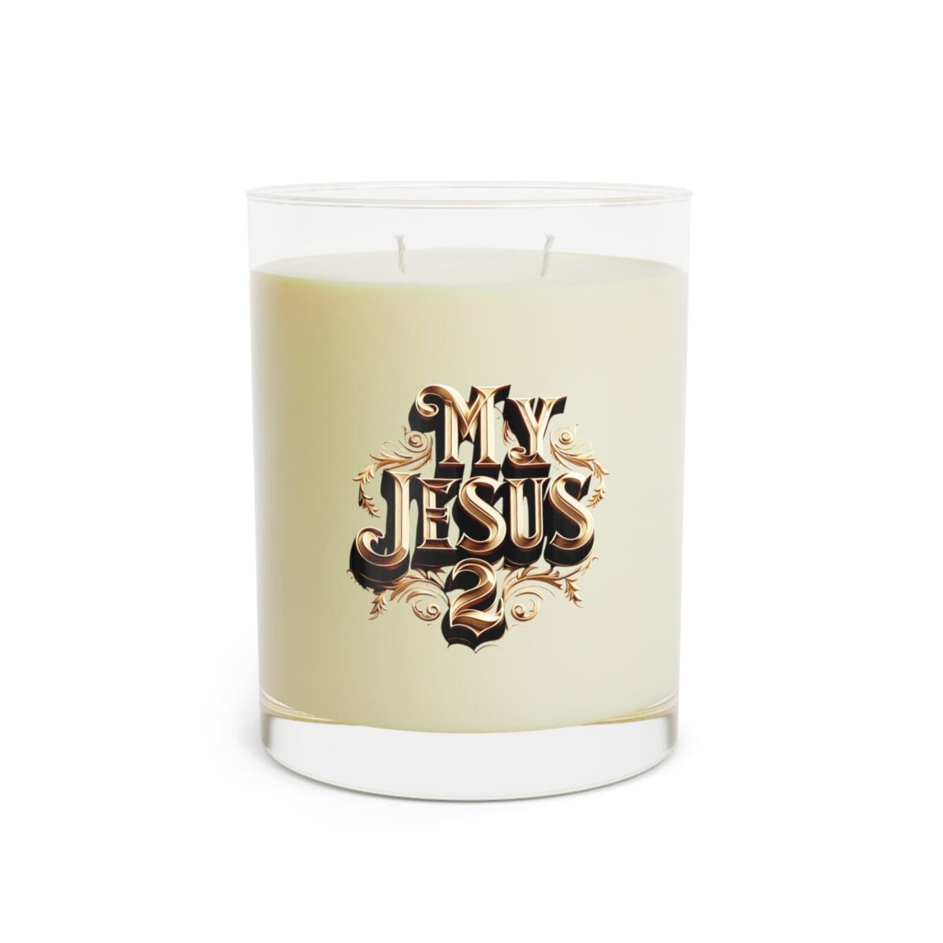 Scented Candle - Full Glass, 11oz My Jesus 2 TM - Image 7