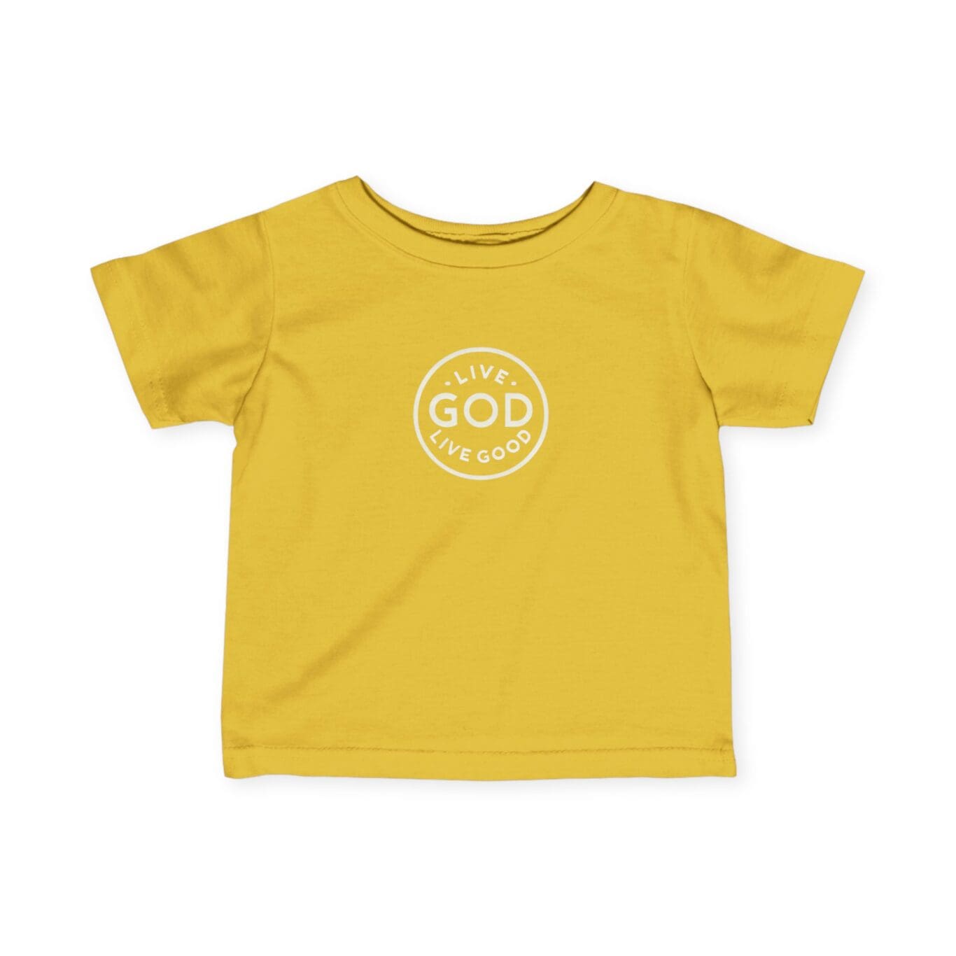Infant Fine Jersey Tee LIVE GOD LIVE GOOD TM - Image 3
