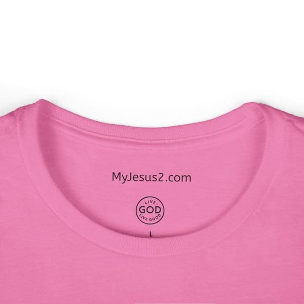 A Women's Softstyle Tee LIVE GOD LIVE GOOD w/ Black Letters TM - Image 3