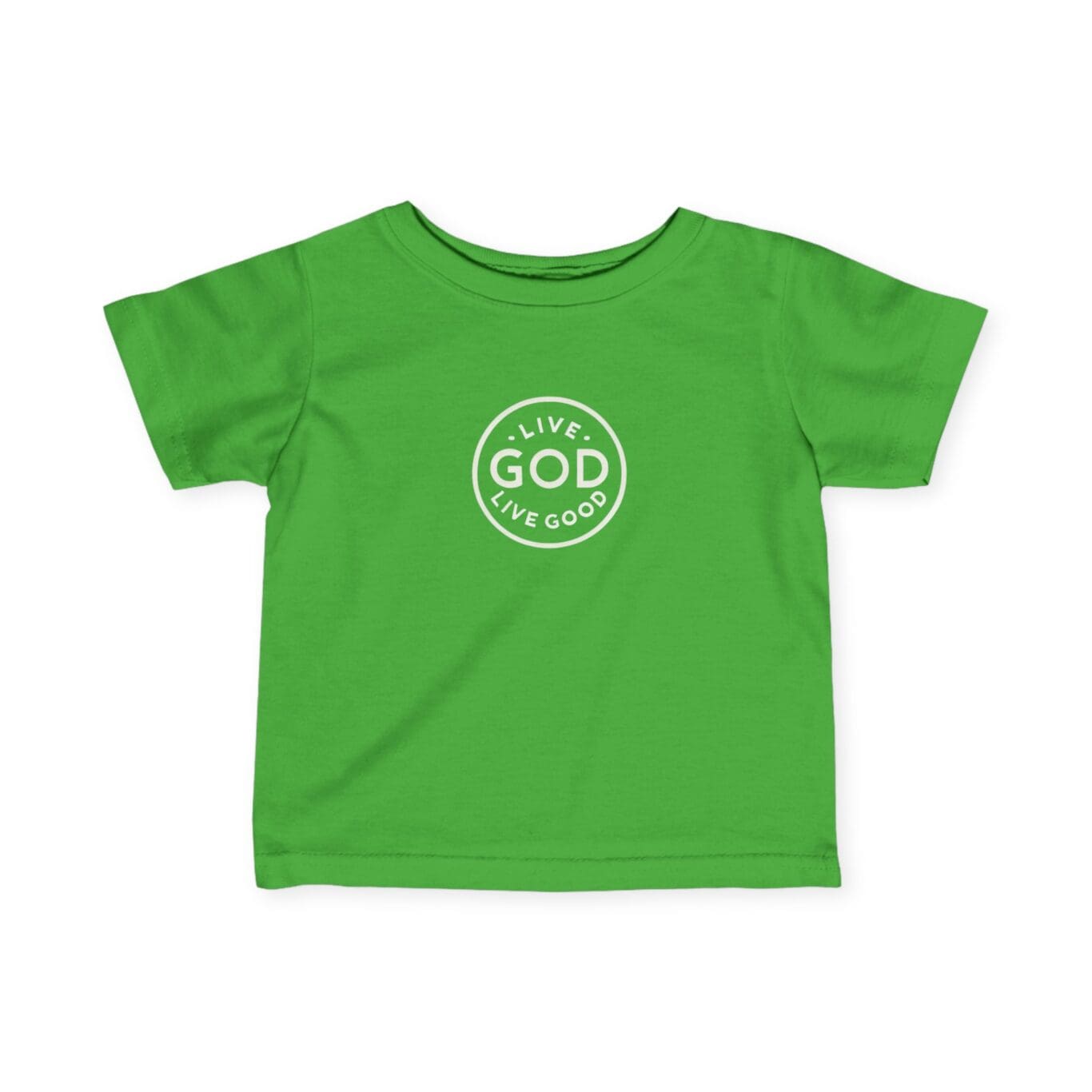 Infant Fine Jersey Tee LIVE GOD LIVE GOOD TM - Image 5