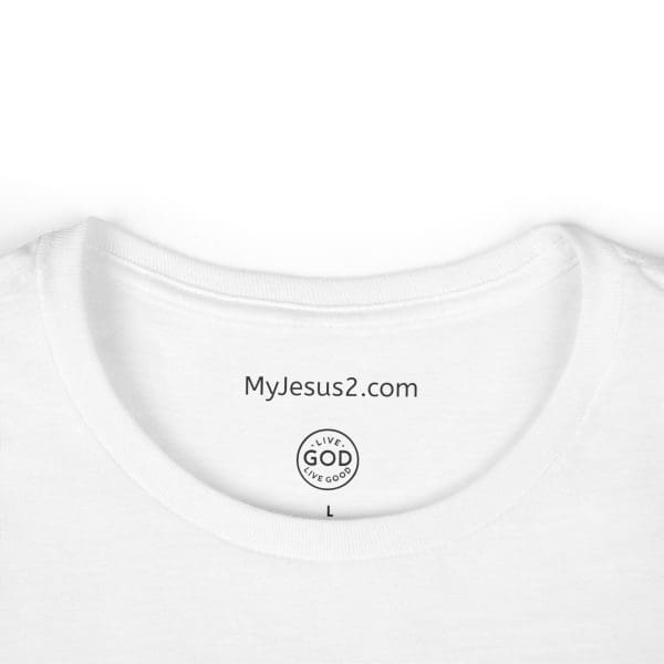 A Women's Softstyle Tee LIVE GOD LIVE GOOD w/ Black Letters TM - Image 6