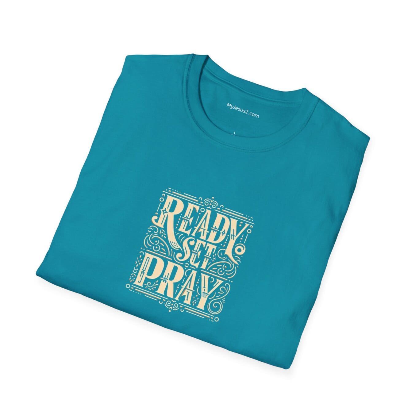 READY SET PRAY Unisex Softstyle T-Shirt TM - Image 2