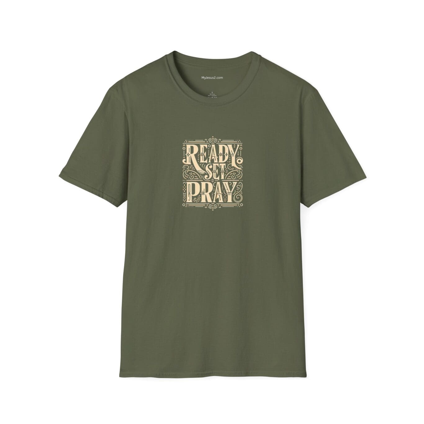 READY SET PRAY Unisex Softstyle T-Shirt TM - Image 9